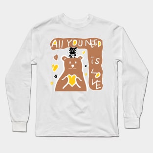 all you need is love Long Sleeve T-Shirt